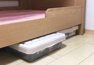 シングル収納付き木製ベッドを買って母の睡眠が向上しました！