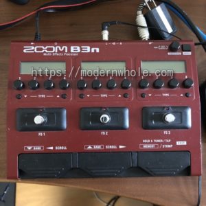 ZOOM B3nはすべてのベーシストにお勧め!ベース用マルチエフェクター