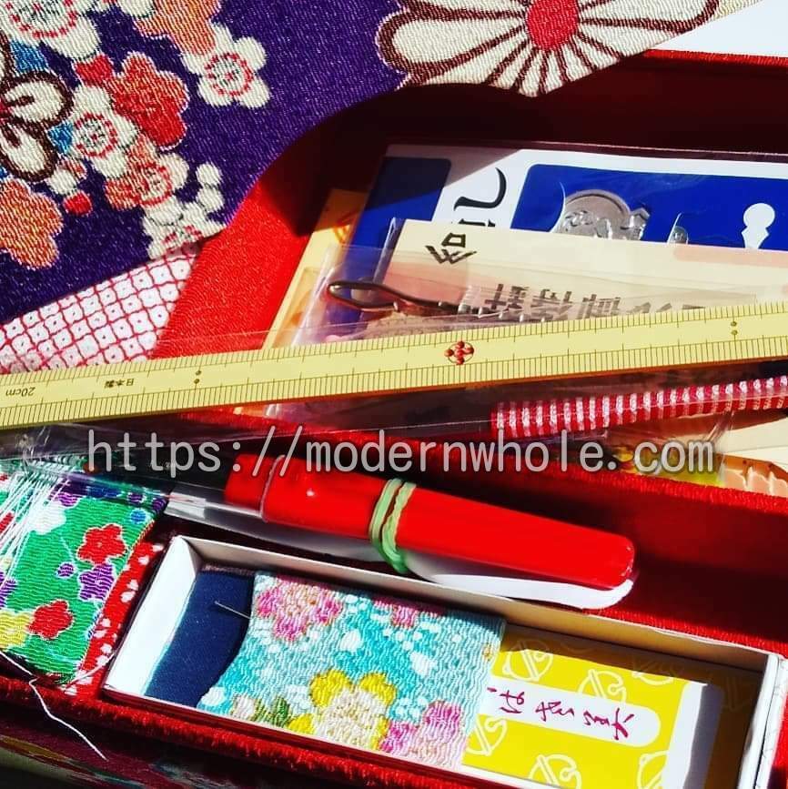 学校教材の裁縫セットとは比べ物にならない品質