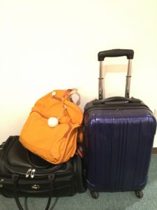 ボストンバッグの見た目でキャリー付きトロリーバックを購入使用した感想